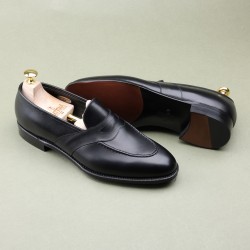 Mattina “Rossini” Penny Loafer Shoes (Black)