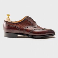 Mattina “Saens” Wingtip Derby Shoes (Maroon)